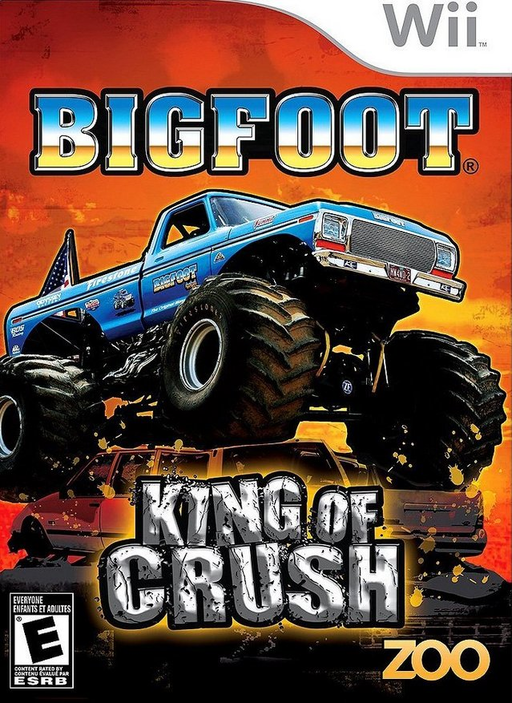 Bigfoot: King of Crush box art for Wii